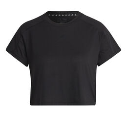 adidas AEROREADY Train Essentials 3 Bar Logo Crop T-Shirt